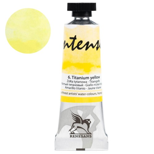 Farba akwarelowa Intense Water 15 ml gr. 2 - 06 Żółta tytanowa