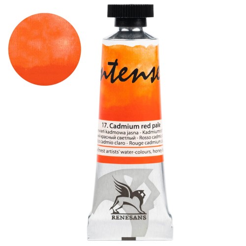 Farba akwarelowa Intense Water 15 ml gr. 3 - 17 Czerwień kadmowa jasna