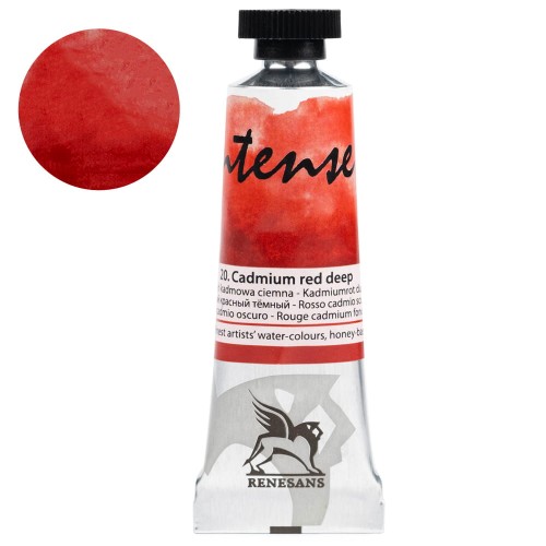 Farba akwarelowa Intense Water 15 ml gr. 3 - 20 Czerwień kadmowa ciemna