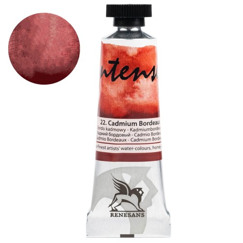 Farba akwarelowa Intense Water 15 ml gr. 3 - 22 Bordo kadmowy