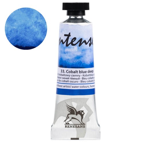 Farba akwarelowa Intense Water 15 ml gr. 3 - 33 Błękit kobaltowy ciemny