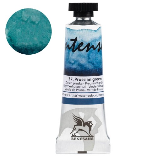 Farba akwarelowa Intense Water 15 ml gr. 2 - 37 Zieleń pruska