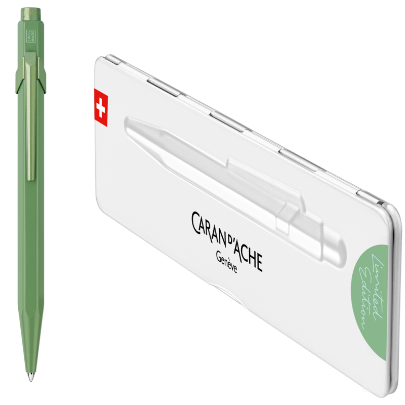 Długopis 849 Caran d'Ache - Clay green
