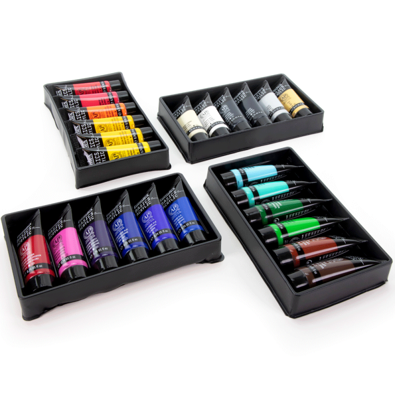 Farby akrylowe Liquitex Basics 24x22 ml