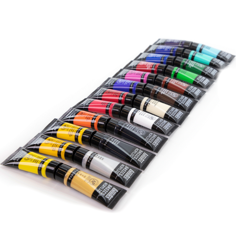 Farby akrylowe Liquitex Basics 24x22 ml