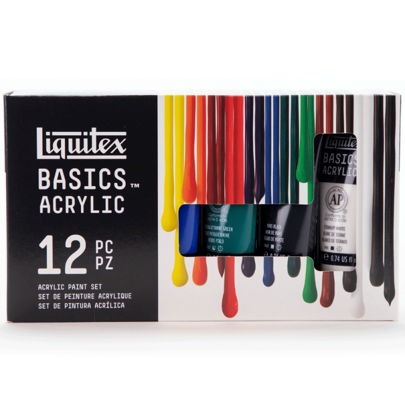 Farby akrylowe Liquitex Basic 12x22 ml