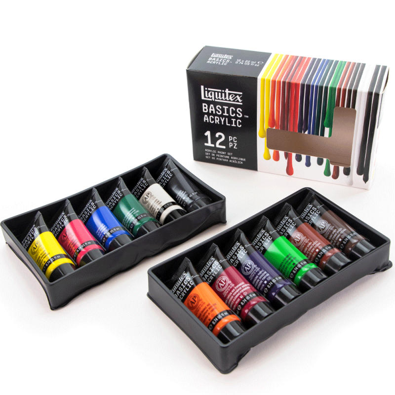 Farby akrylowe Liquitex Basic 12x22 ml