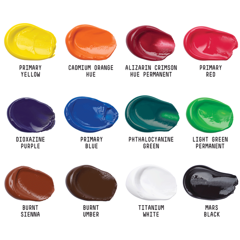 Farby akrylowe Liquitex Basic 12x22 ml