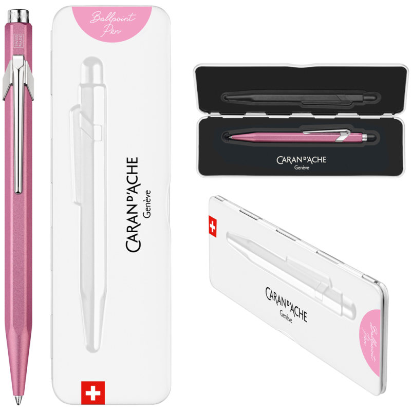 Długopis 849 Colormat-X Caran d'Ache - różowy