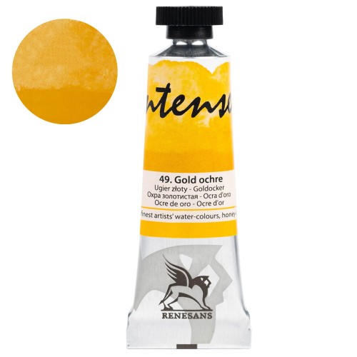 Farba akwarelowa Intense Water 15 ml gr. 2 - 49 Ugier złoty