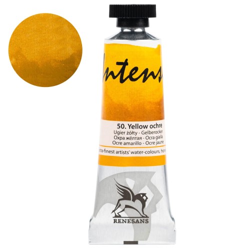 Farba akwarelowa Intense Water 15 ml gr. 1 - 50 Ugier żółty