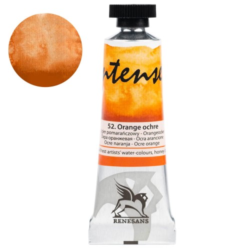 Farba akwarelowa Intense Water 15 ml gr. 1 - 52 Ugier pomarańczowy