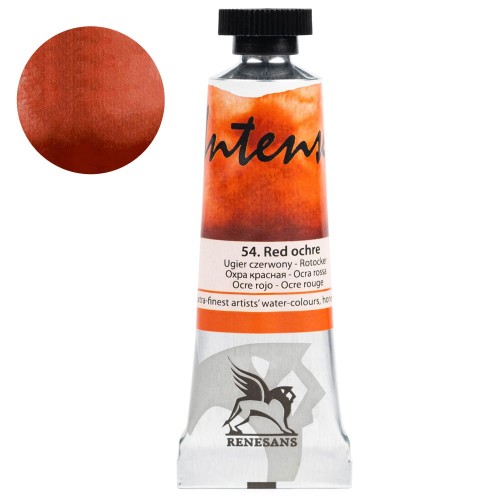 Farba akwarelowa Intense Water 15 ml gr. 1 - 54 Ugier czerwony