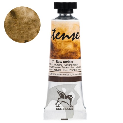 Farba akwarelowa Intense Water 15 ml gr. 1 - 61 Umbra naturalna