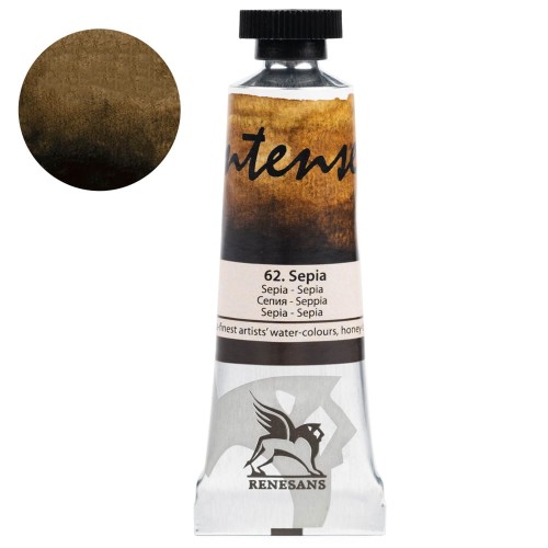 Farba akwarelowa Intense Water 15 ml gr. 1 - 62 Sepia