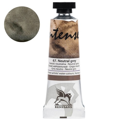 Farba akwarelowa Intense Water 15 ml gr. 1 - 67 Szarość neutralna