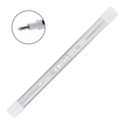 Wkłady do gumki Mono Zero Tombow 2 szt. - okrągłe