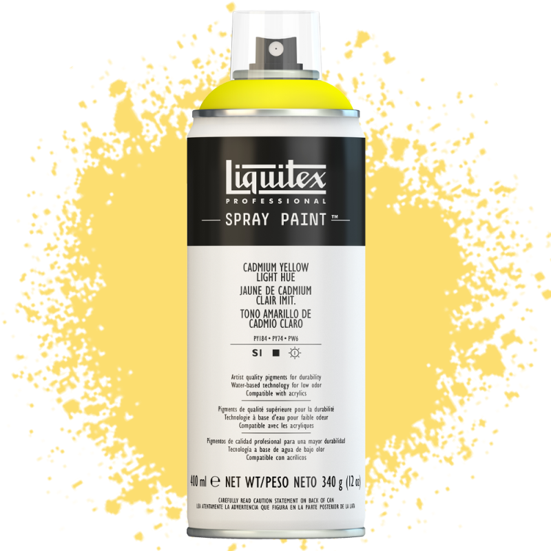 Farba akrylowa w sprayu Liquitex 400 ml 159 (0) Cadmium yellow light