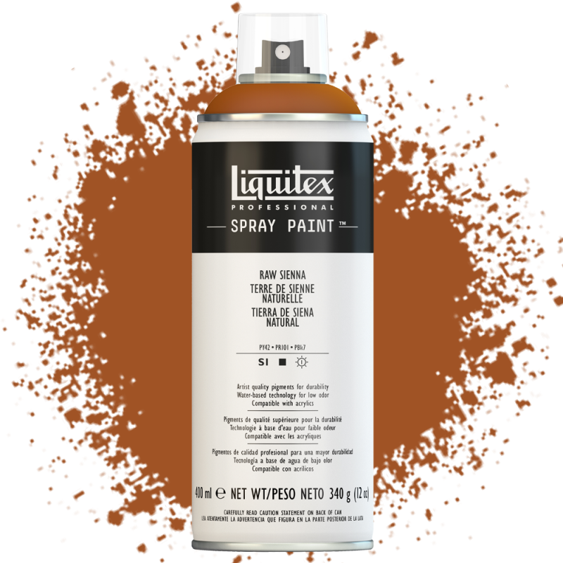 Farba akrylowa w sprayu Liquitex 400 ml 330 (0) Raw sienna