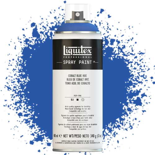 Farba akrylowa w sprayu Liquitex 400 ml 381 (0) Cobalt blue hue