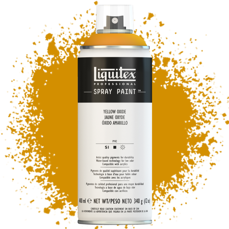Farba akrylowa w sprayu Liquitex 400 ml 416 Yellow oxide