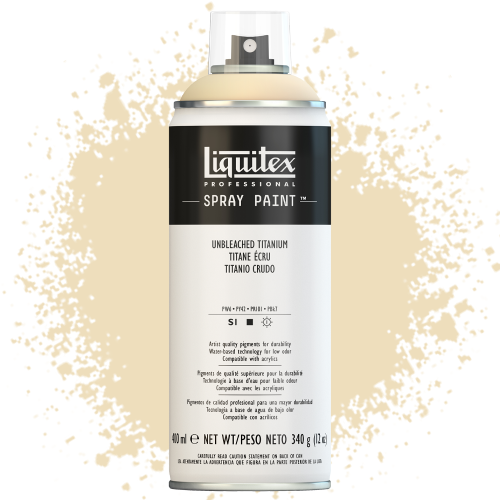 Farba akrylowa w sprayu Liquitex 400 ml 434 Unbleached titanium