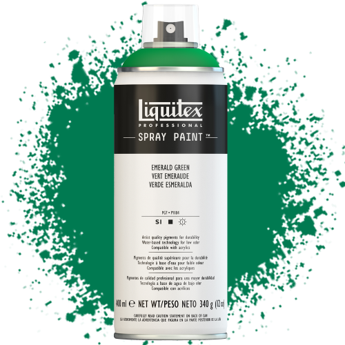 Farba akrylowa w sprayu Liquitex 400 ml 450 Emerald green