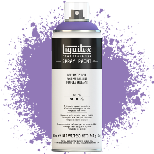 Farba akrylowa w sprayu Liquitex 400 ml 590 Brilliant purple