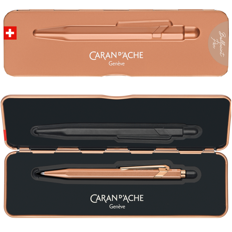 Długopis 849 Brut Rose Caran d'ache - różowe złoto