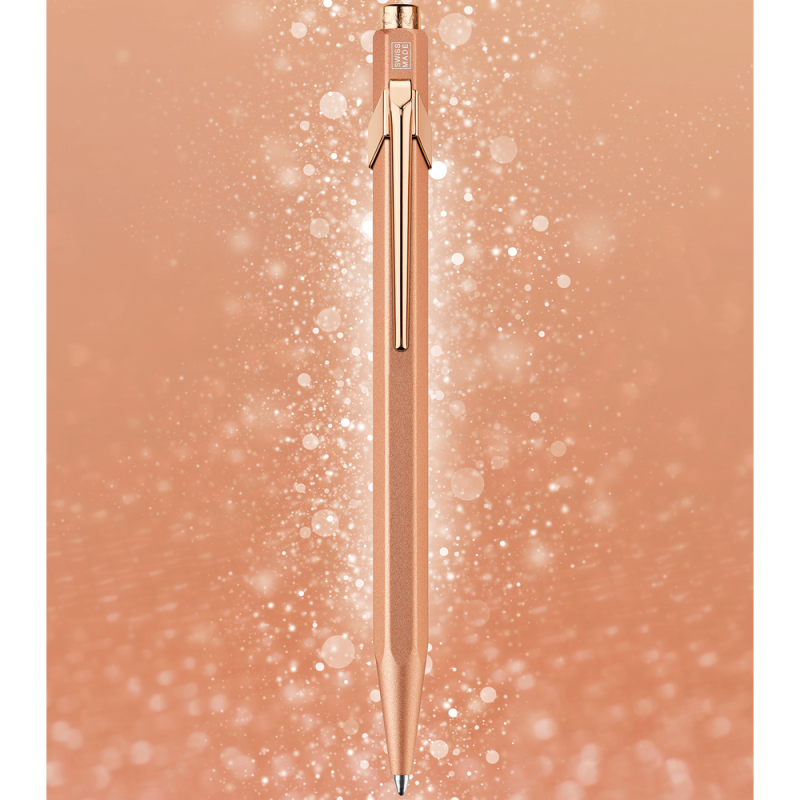 Długopis 849 Brut Rose Caran d'ache - różowe złoto