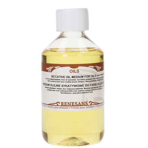 Medium olejne sykatywowe do farb olejnych Renesans - 250 ml