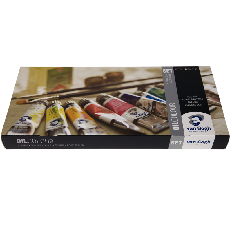 Zestaw farb olejnych Van Gogh 10x20 ml + akcesoria