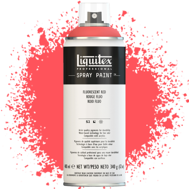 Farba akrylowa w sprayu Liquitex 400 ml 983 Fluorescent red