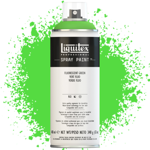 Farba akrylowa w sprayu Liquitex 400 ml 985 Fluorescent green