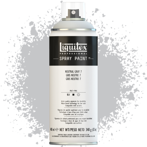 Farba akrylowa w sprayu Liquitex 400 ml 599 (7) Neutral gray
