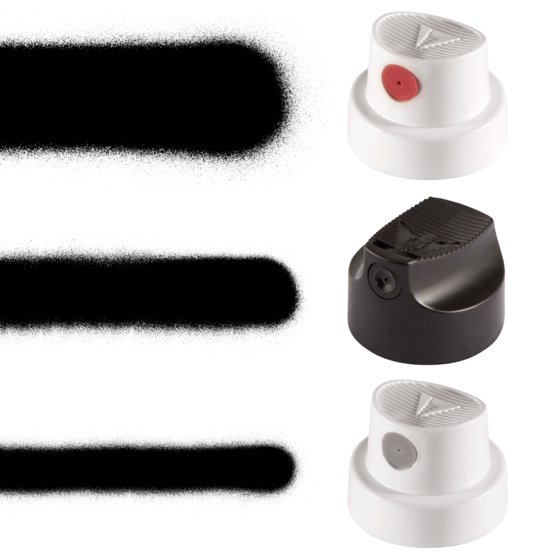 Końcówki do sprayu Liquitex Cap 6 szt. różne wielkości