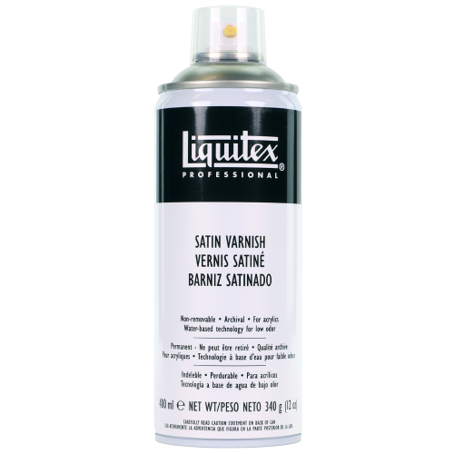 Werniks w sprayu Liquitex 400 ml satynowy