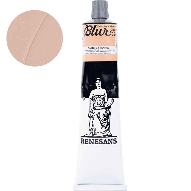 Farba olejna Renesans Blur 200 ml - 05 Żółta z Neapolu różowa