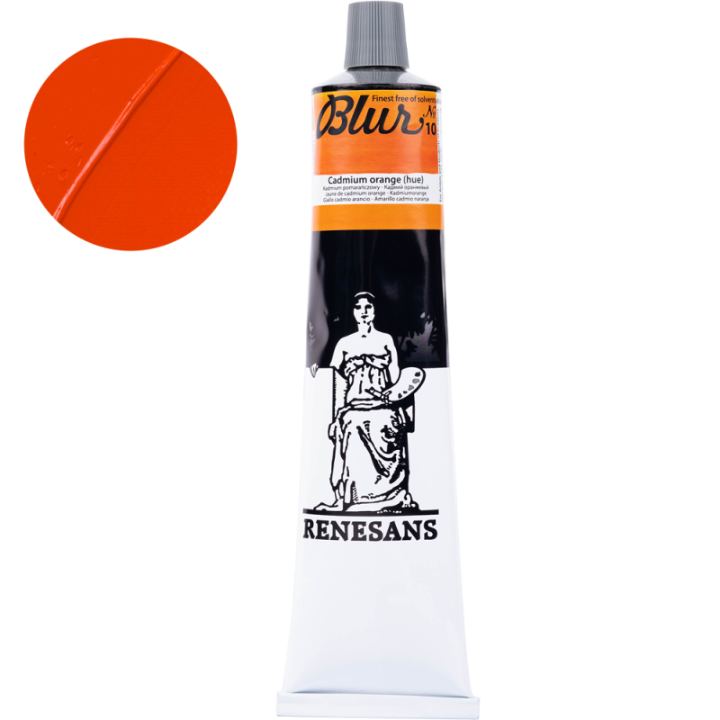 Farba olejna Renesans Blur 200 ml - 10 Kadmium pomarańczowy