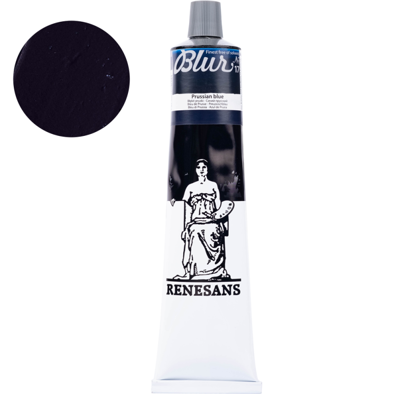 Farba olejna Renesans Blur 200 ml - 17 Błękit pruski