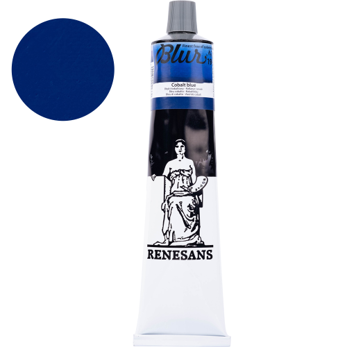 Farba olejna Renesans Blur 200 ml - 19 Błękit kobaltowy