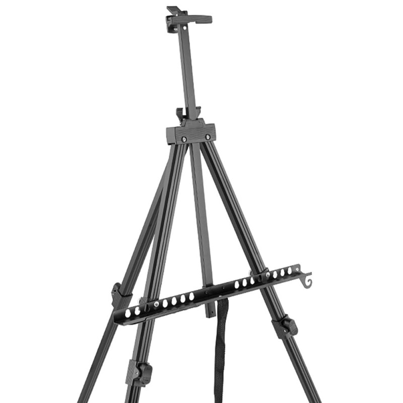 Sztaluga plenerowa aluminiowa L/XL- czarny