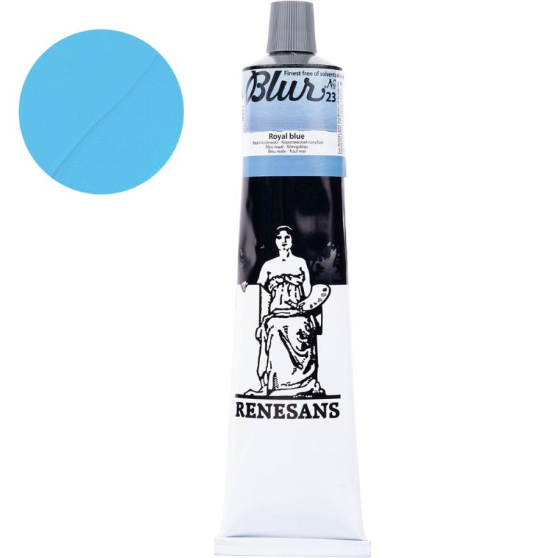 Farba olejna Renesans Blur 200 ml - 23 Błękit królewski