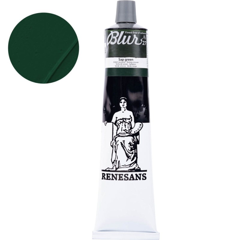 Farba olejna Renesans Blur 200 ml - 27 Zieleń soczysta