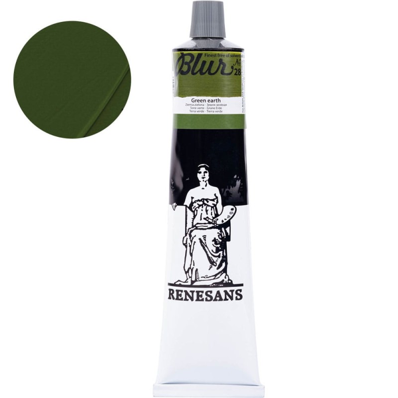Farba olejna Renesans Blur 200 ml - 28 Ziemia zielona