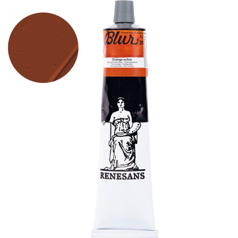 Farba olejna Renesans Blur 200 ml - 30 Ugier pomarańczowy