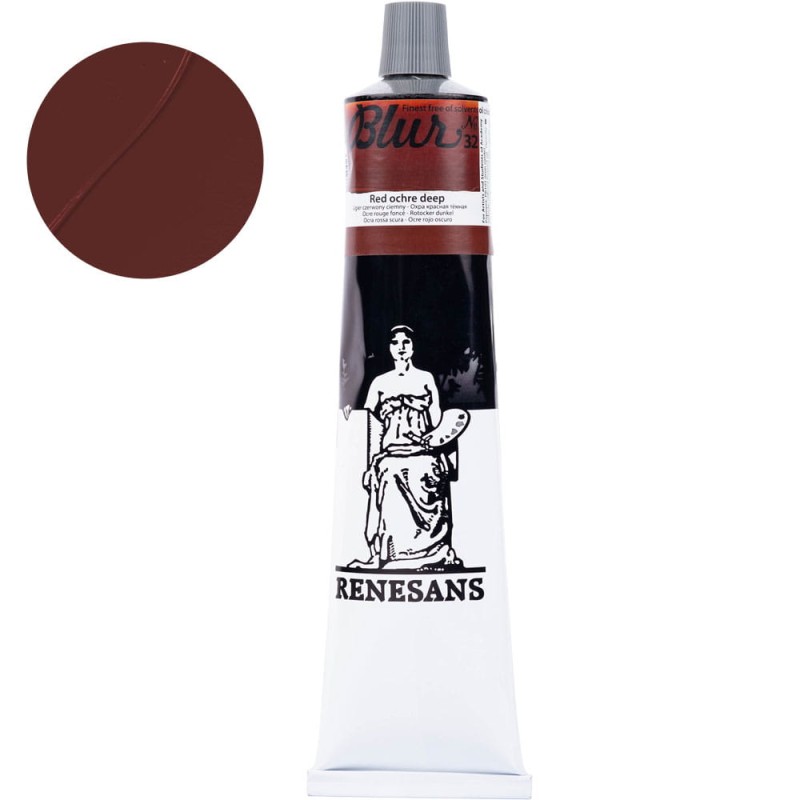 Farba olejna Renesans Blur 200 ml - 32 Ugier czerwony ciemny