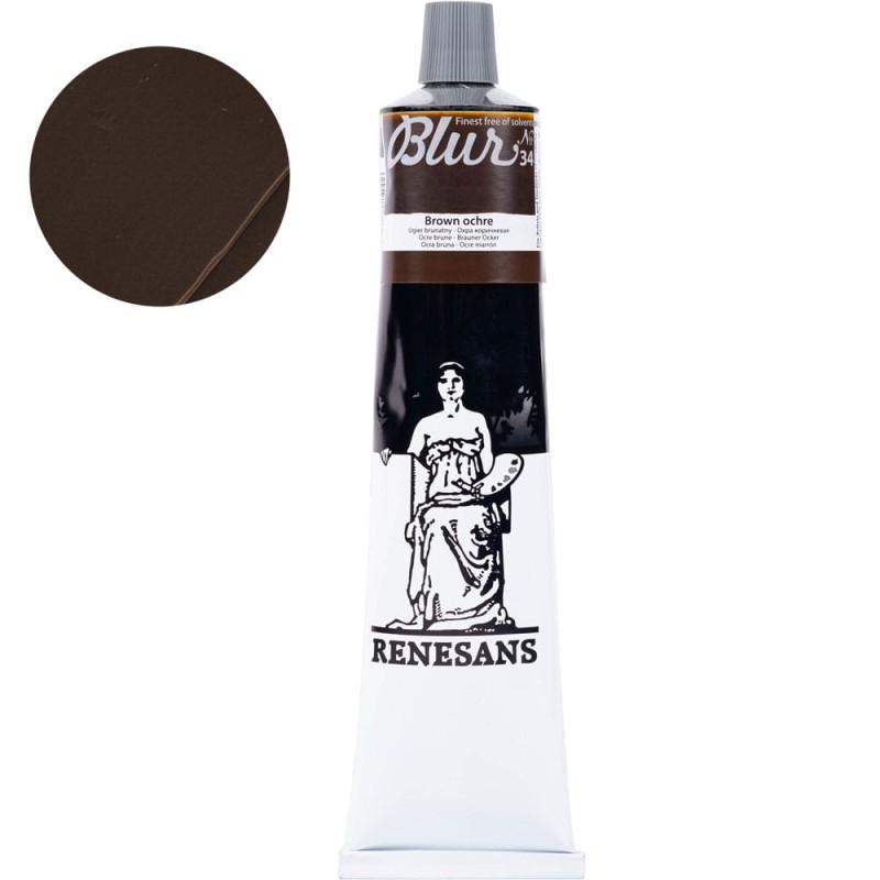 Farba olejna Renesans Blur 200 ml - 34 Ugier brunatny