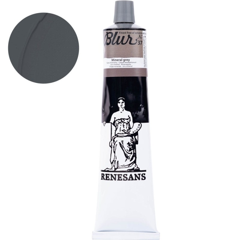 Farba olejna Renesans Blur 200 ml - 37 Szary mineralny