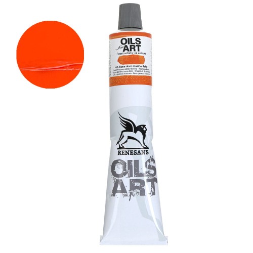 Farba olejna Renesans Oils for Art 140 ml - 62 Lazur krapowy złoto-różowy